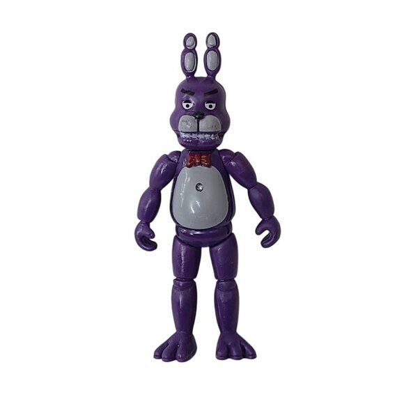 Bonnie Five Nights At Freddys Purple PVC Action Figure 6" FNAF Led light - Picture 1 of 7